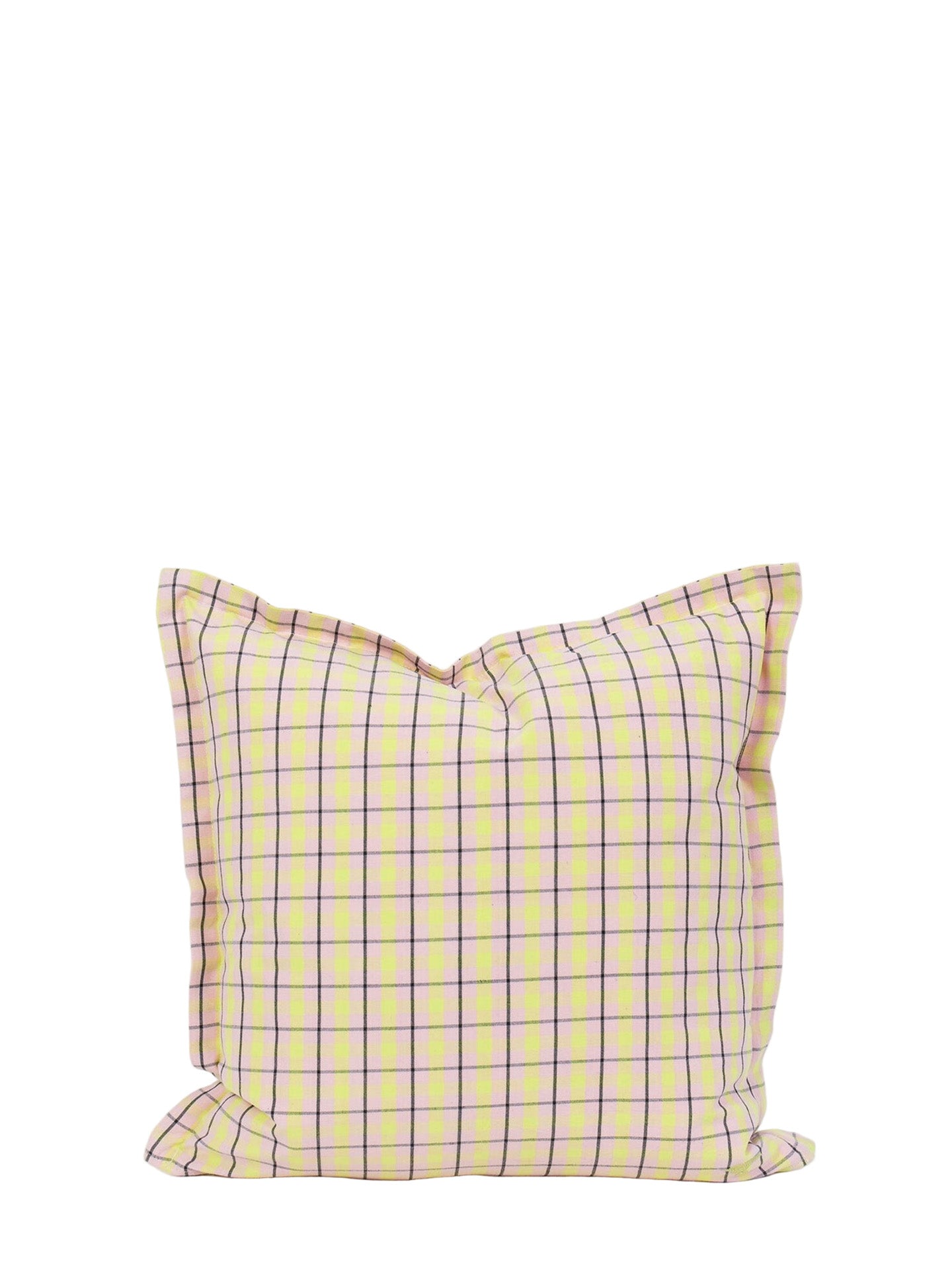 Reko cushion cover (40x40cm), pink/yellow