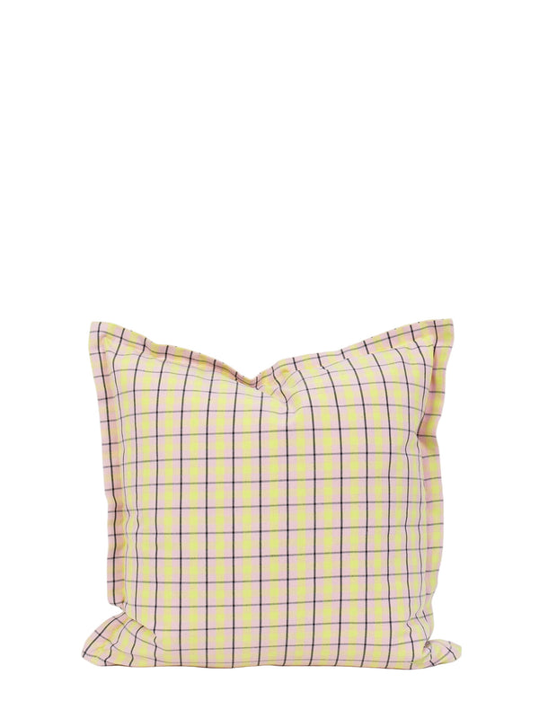 Reko cushion cover, pink/yellow (40x40cm)