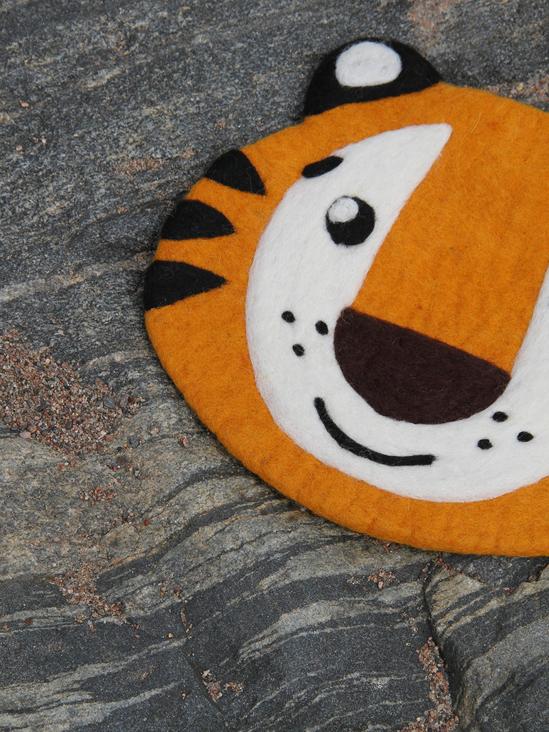 Tiger seatpad, wool (31,5cm)