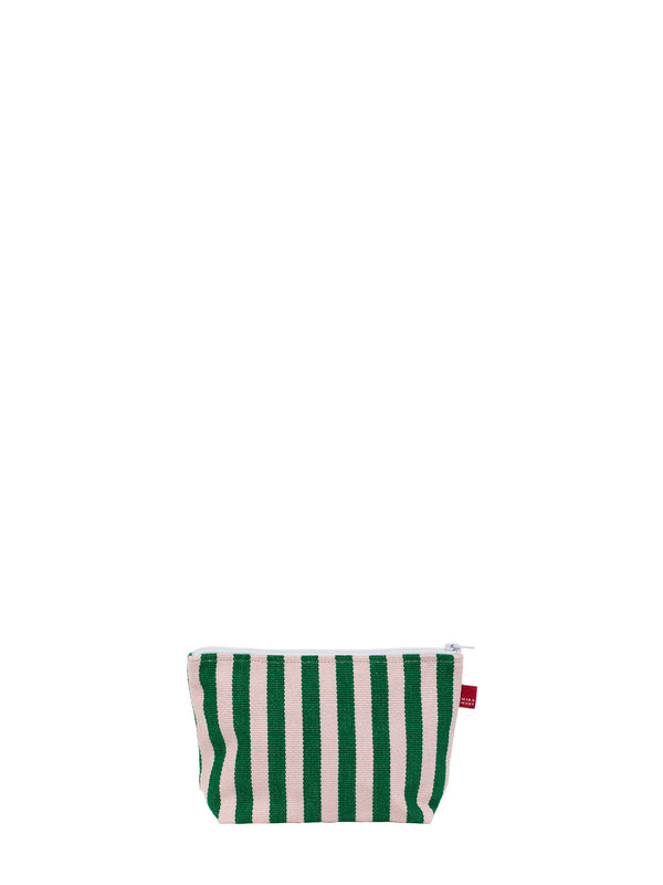 Josefin small toiletry bag, green / light pink
