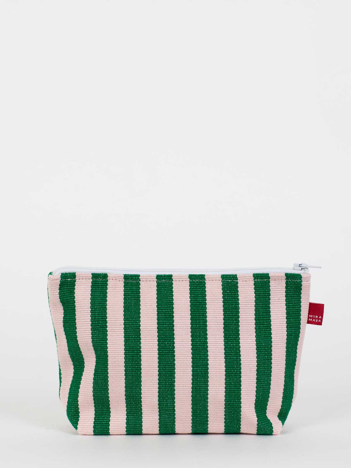 Josefin small toiletry bag, green / light pink