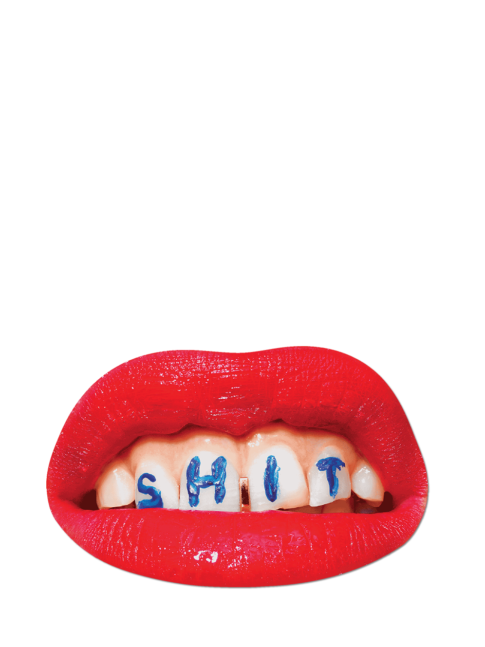 Shit by Toiletpaper die cut sticker