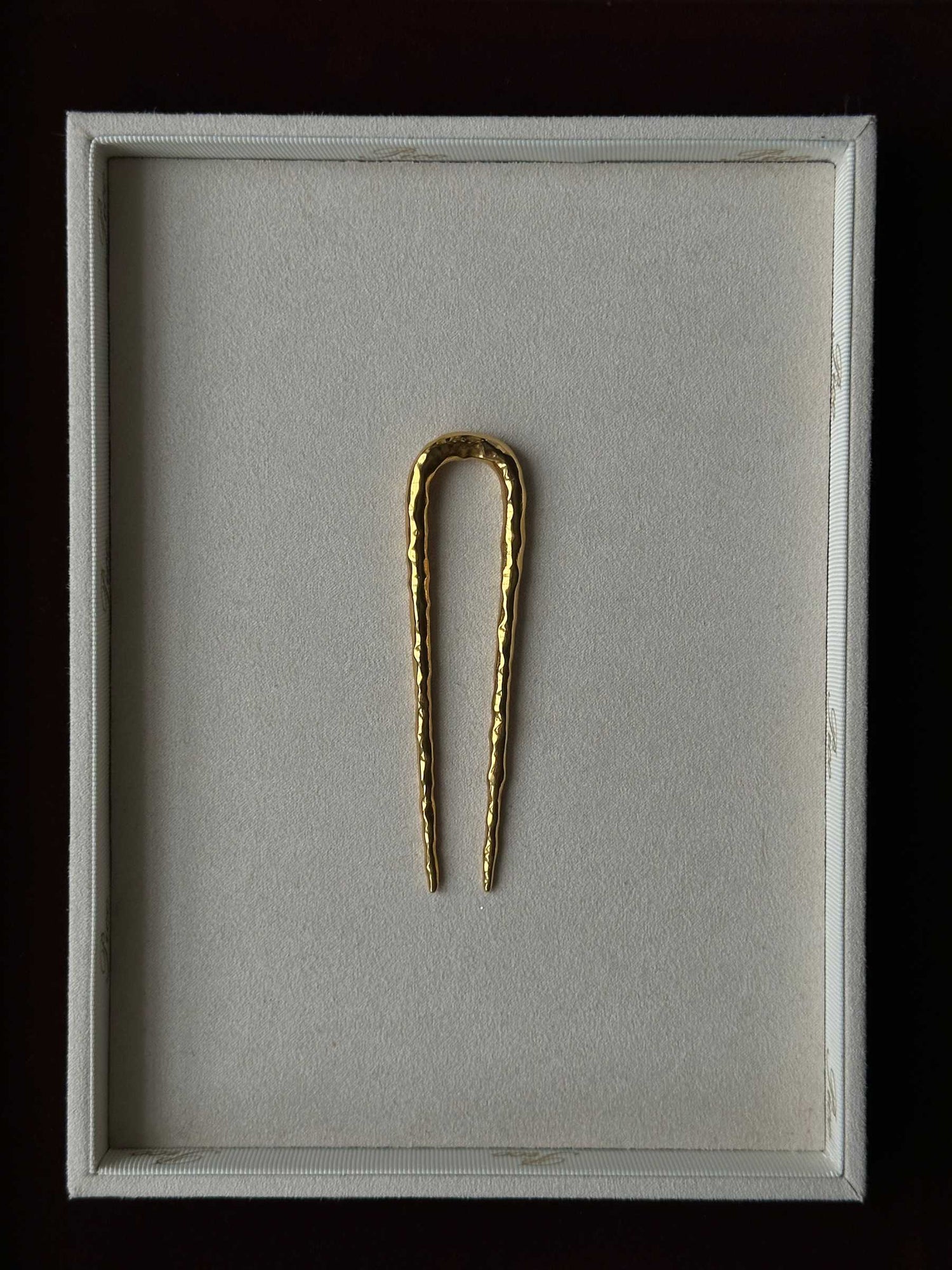Vega french hair pin, silver or golden
