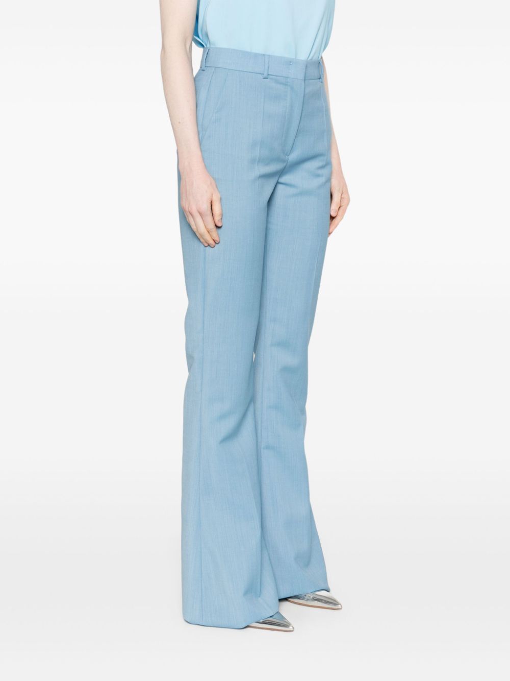 AEROSO wool trousers, sky blue