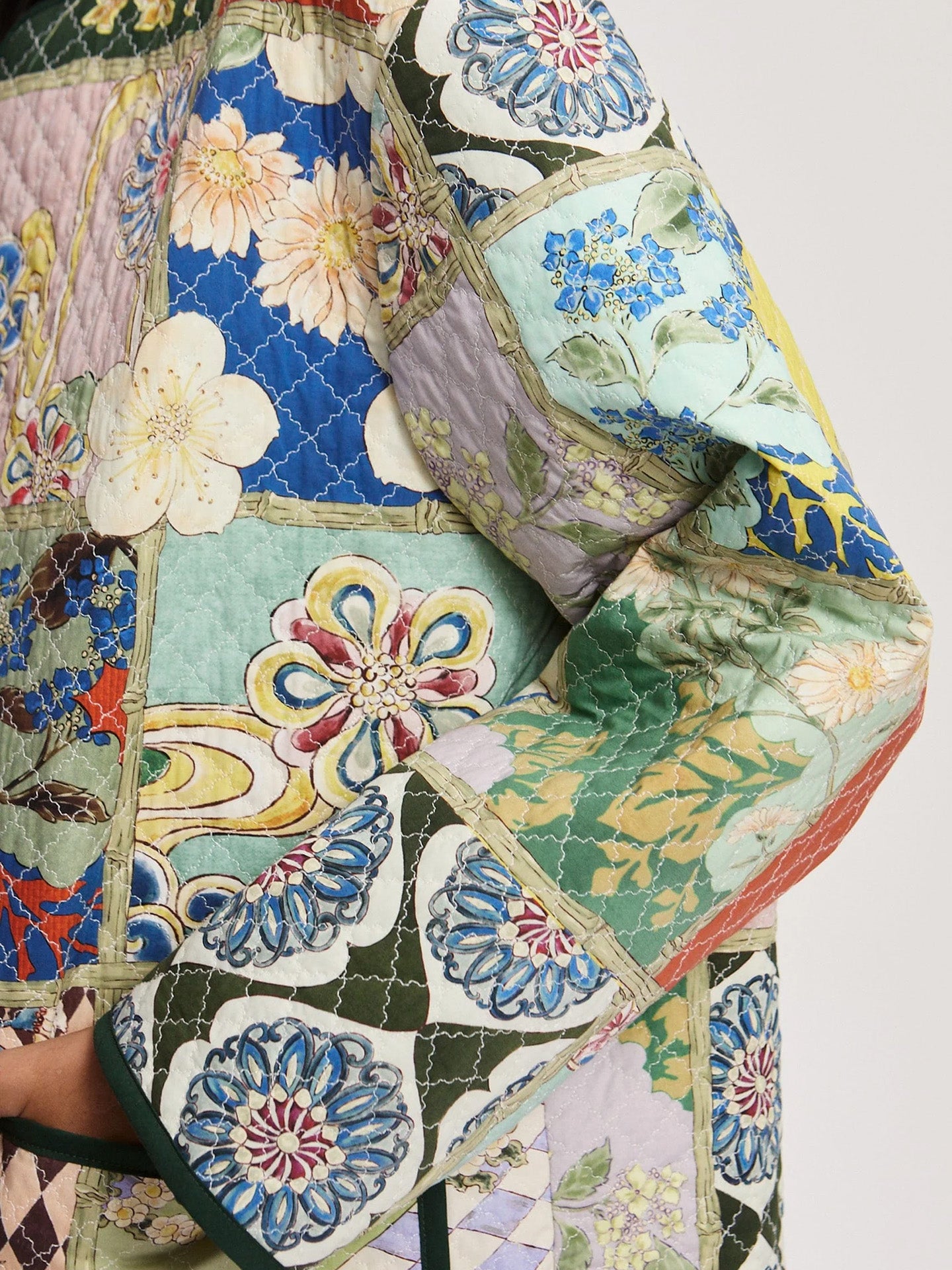 Bianca Quilted Jacket, Multicolor