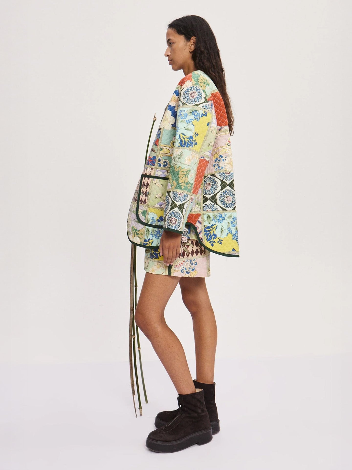 Bianca Quilted Jacket, Multicolor