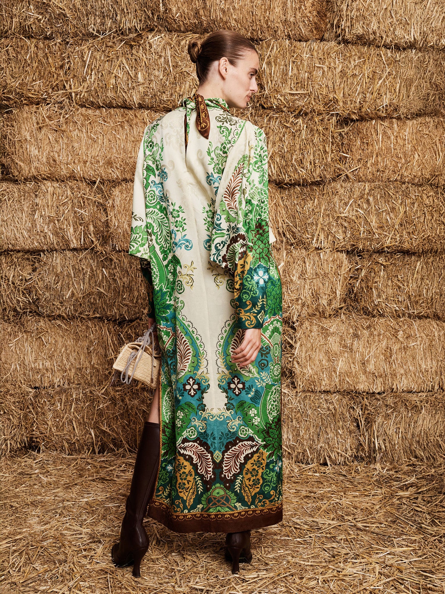 Florence midi dress, multicoloured