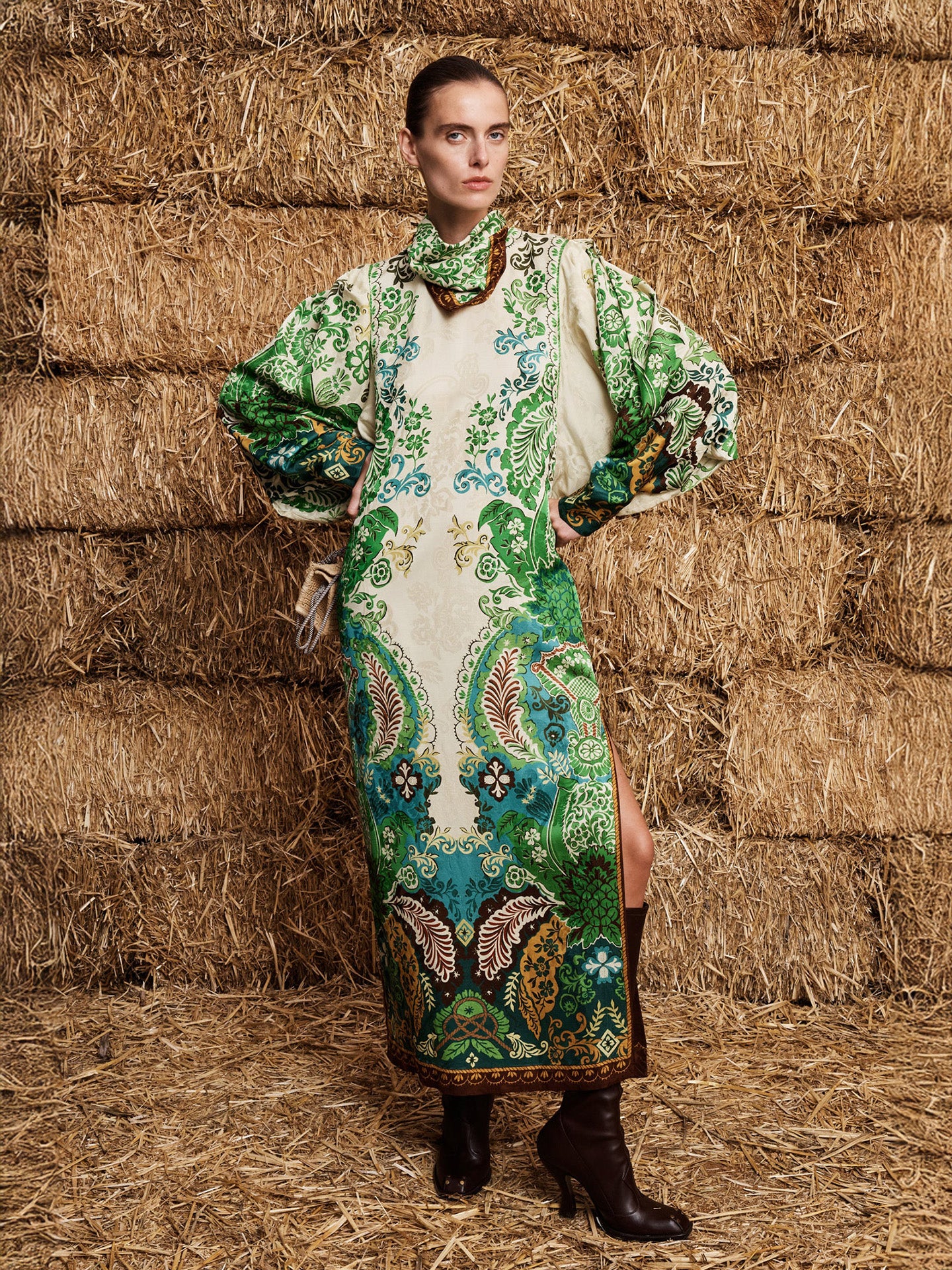 Florence midi dress, multicoloured