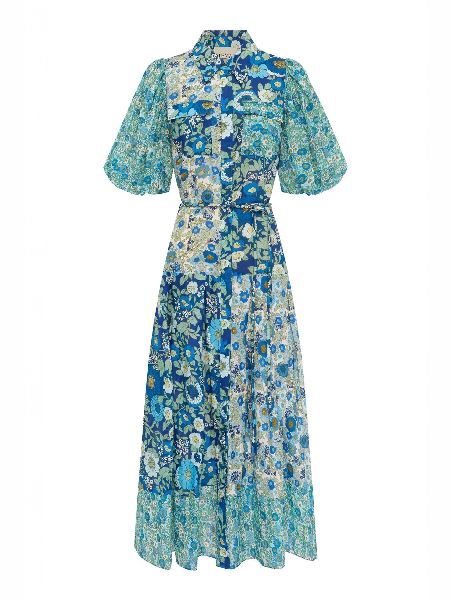 Sacha shirtdress, blue