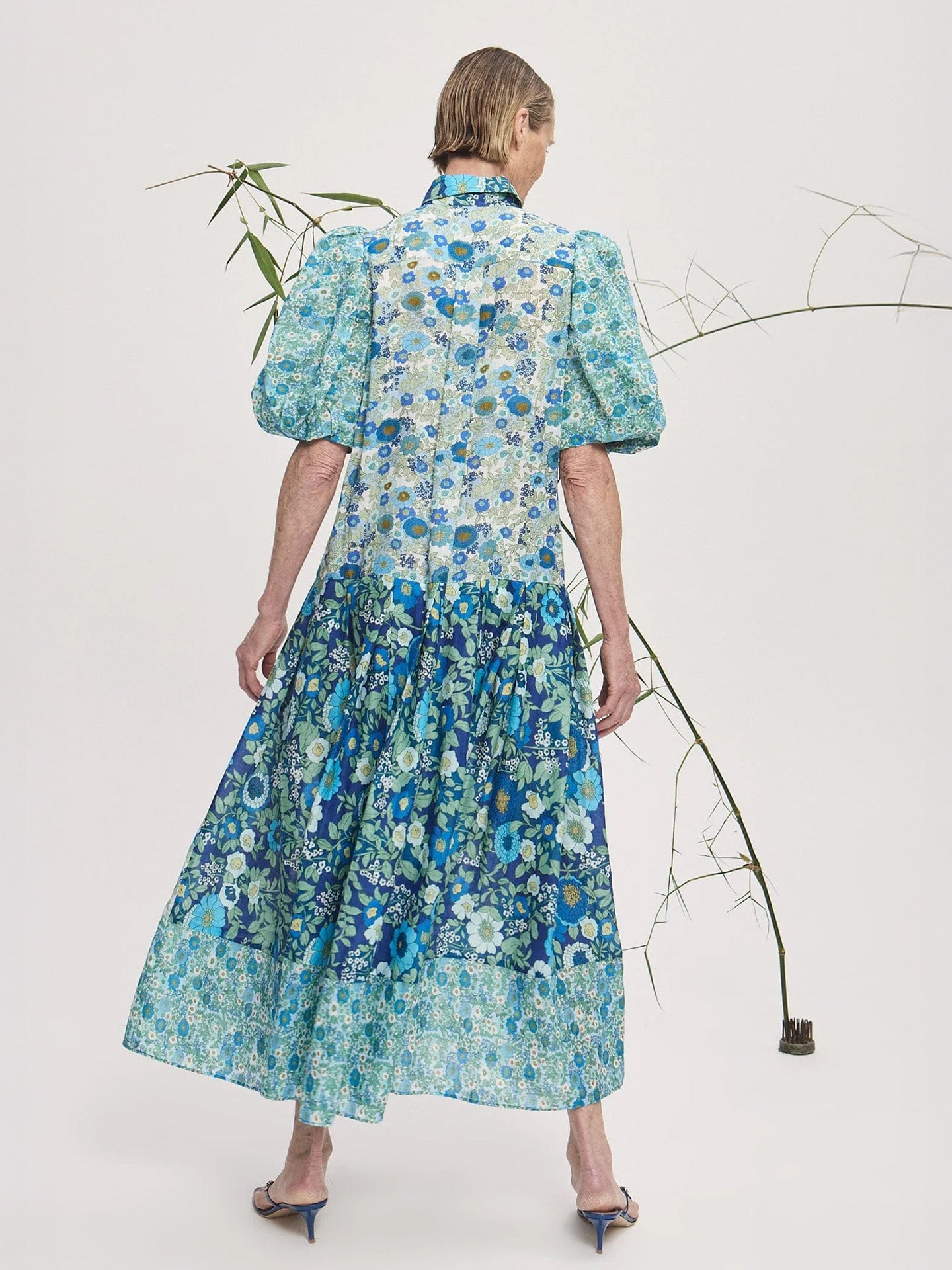 Sacha shirtdress, blue