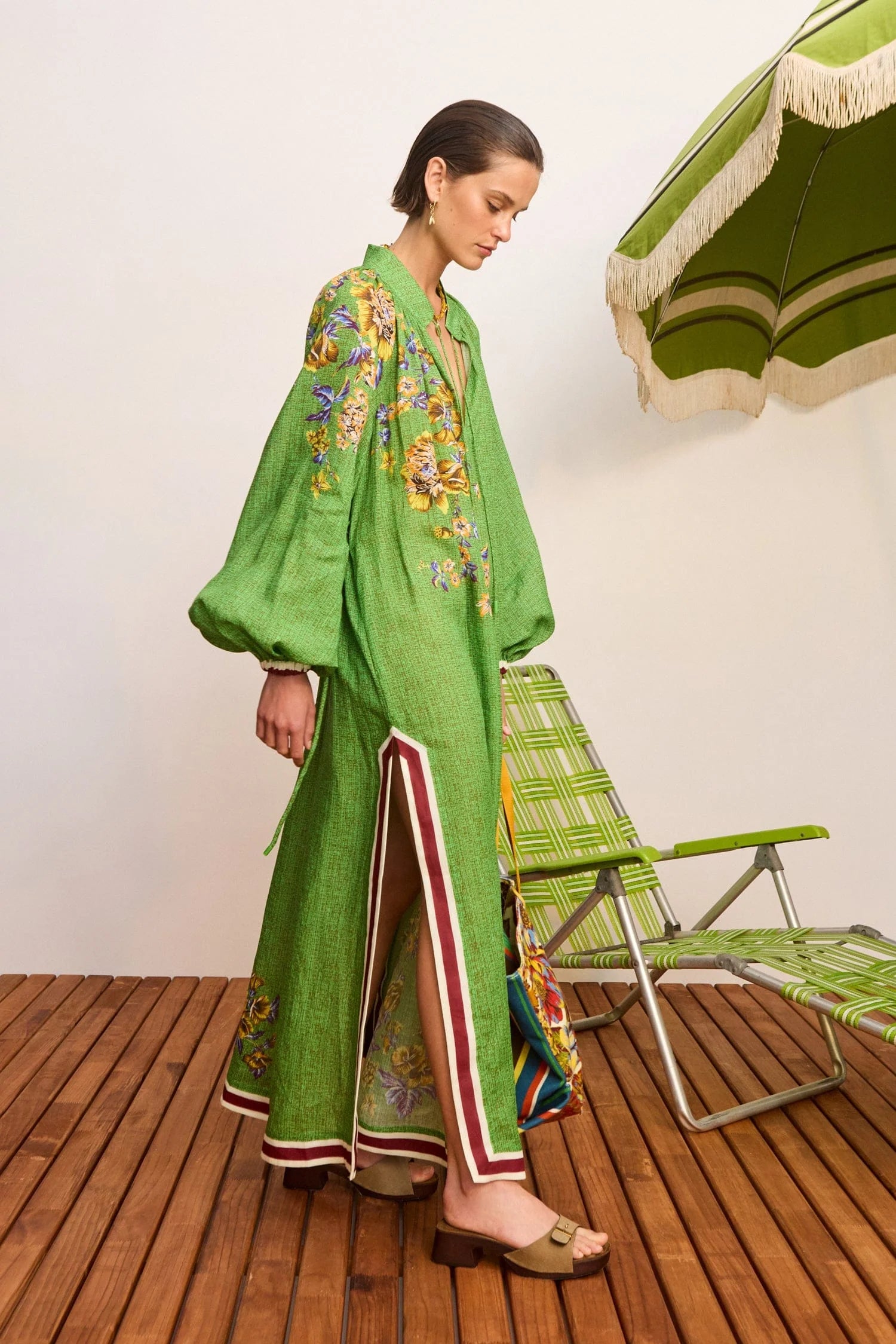 Phyllis midi dress, multicolored