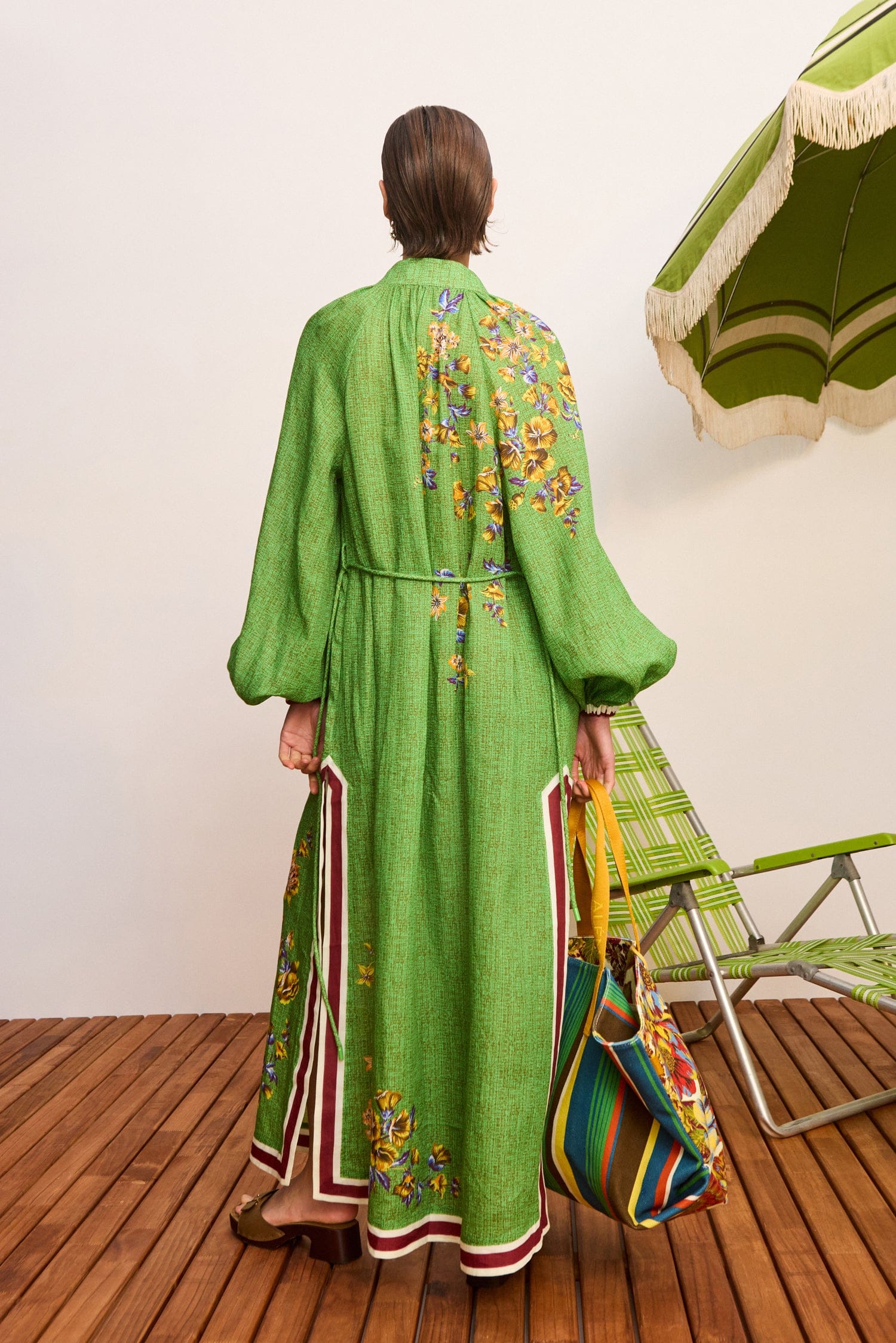 Phyllis midi dress, multicolored