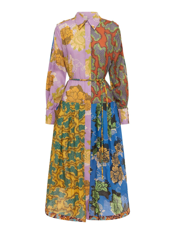 Arnie spliced shirtdress