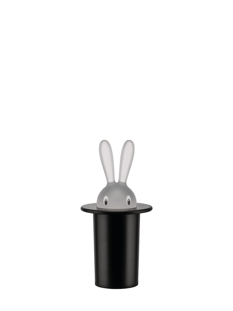 Magic bunny toothpick holder, black