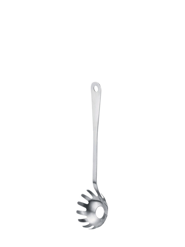 AJM19 spaghetti server, mirror polished steel