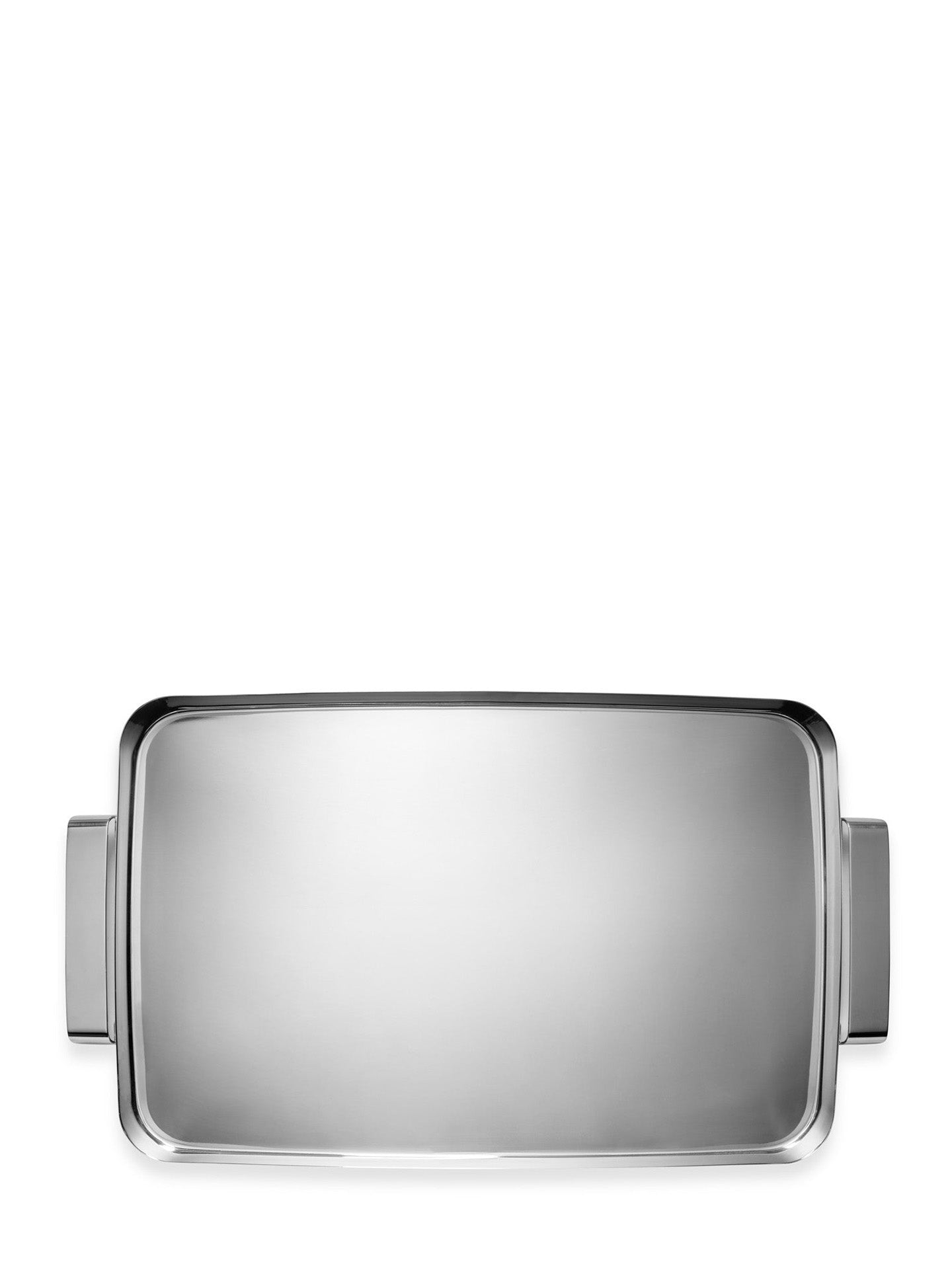 Tau steel tray with handles