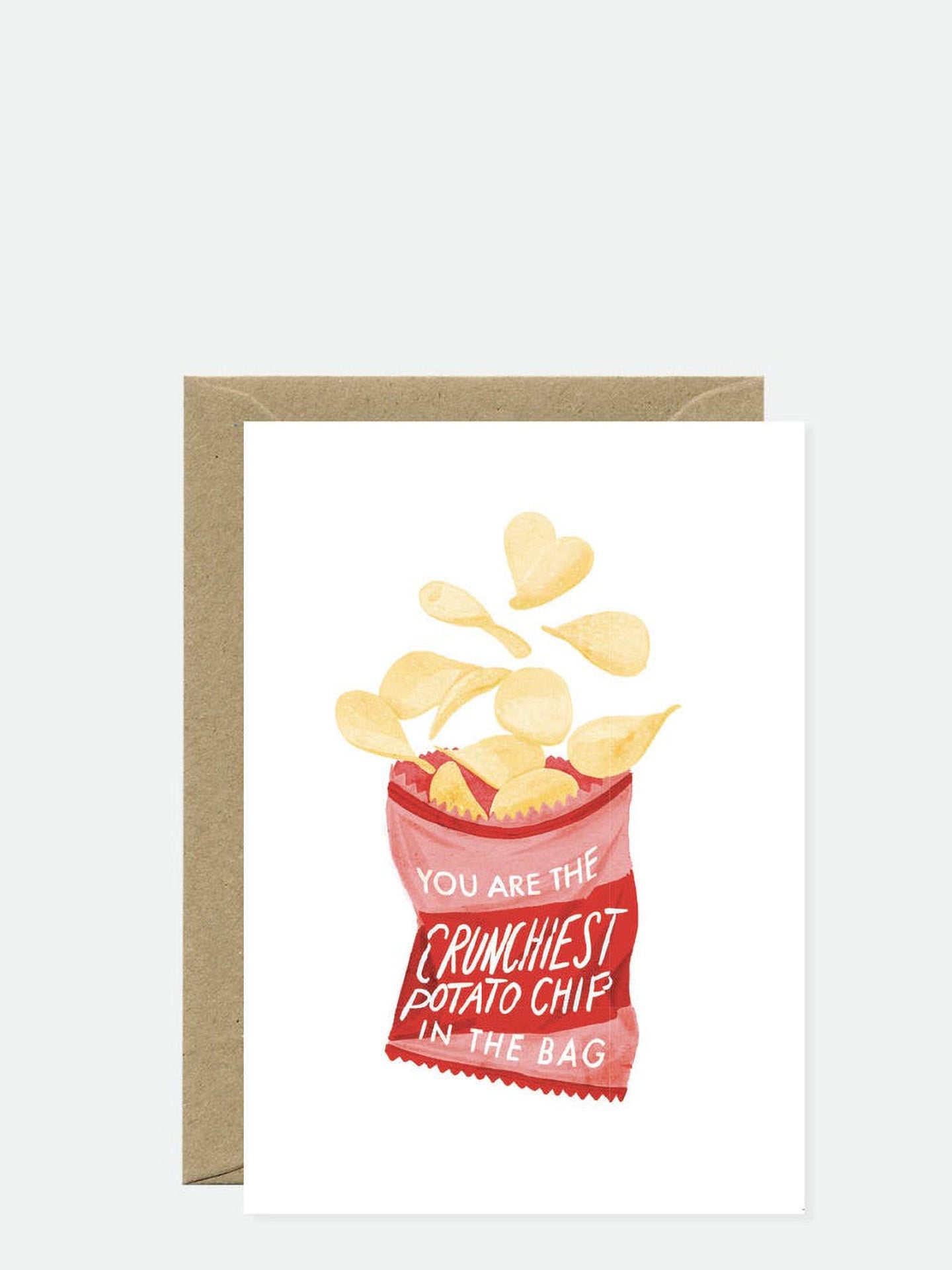 Crunchiest chip love & friendship card