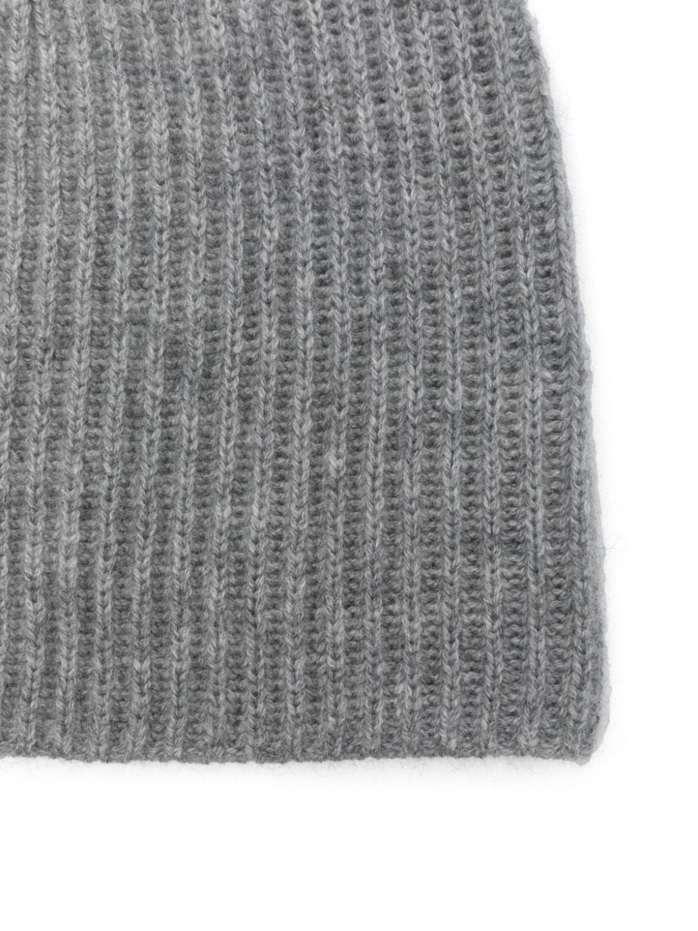 Mini ribbed cashmere beanie,  heather melange (83)