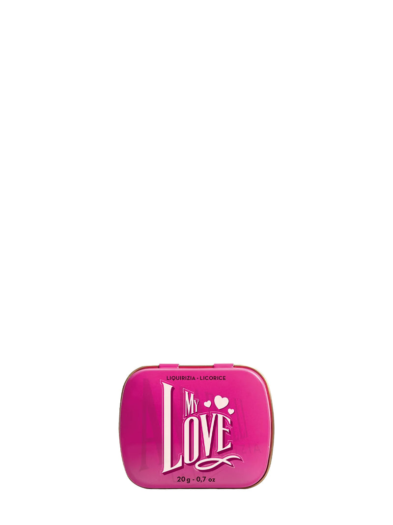 My Love Liquorice bits in a tin box (20g)