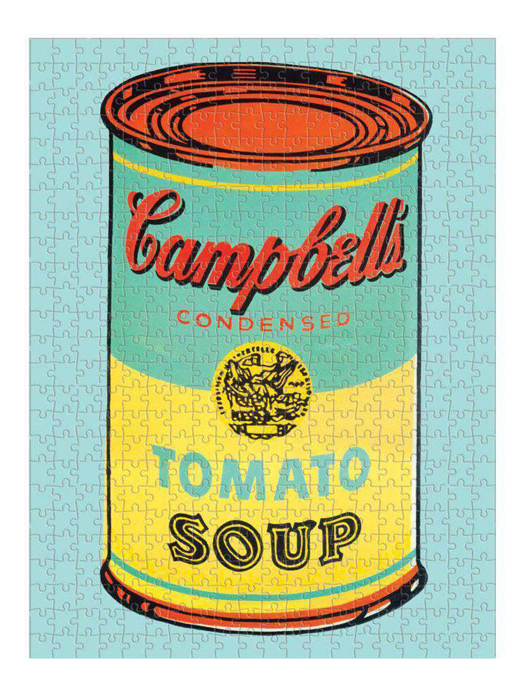 Andy Warhol Soup Can 2-sided Puzzle (500 pcs)