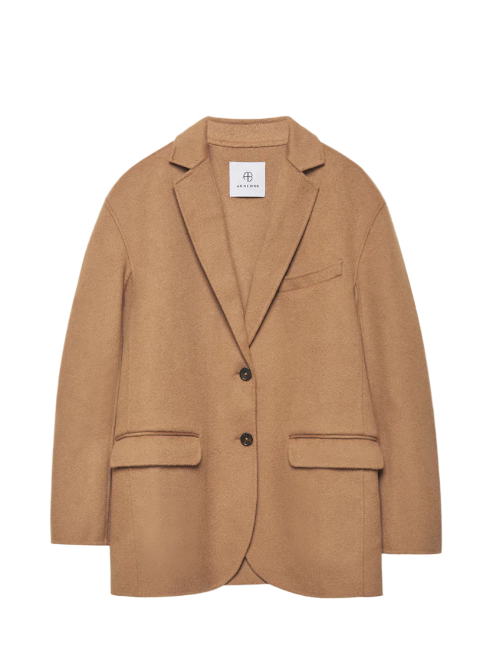 Quinn blazer, camel cashmere blend