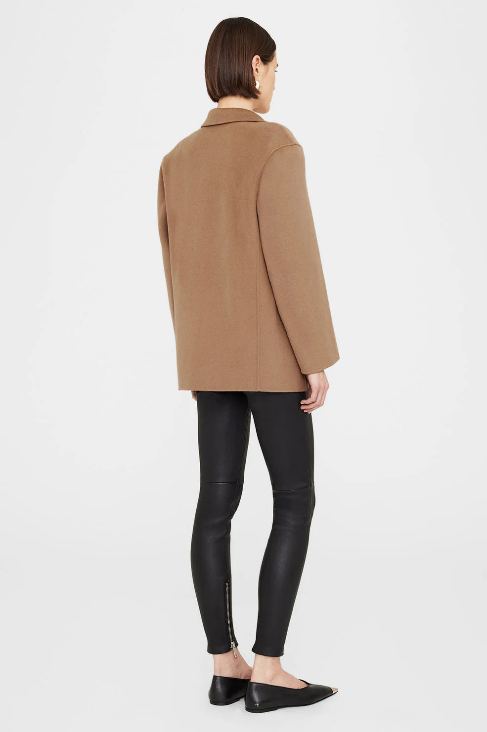 Quinn blazer, camel cashmere blend