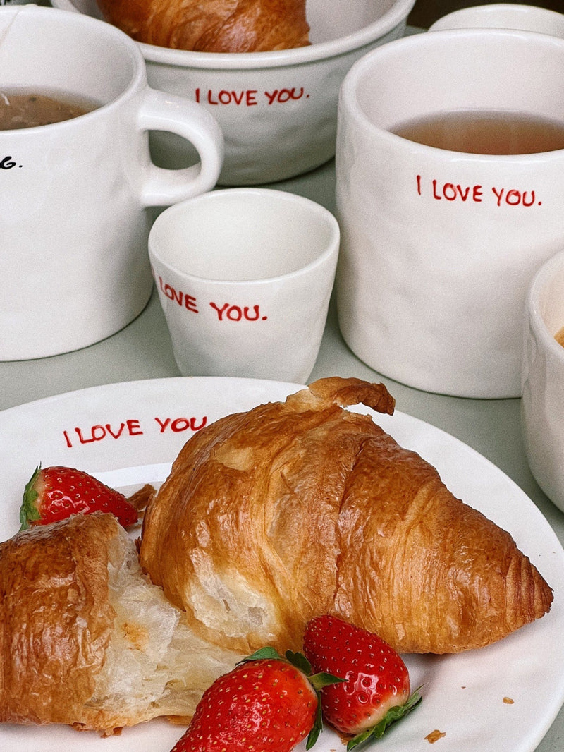 I love you espresso cup