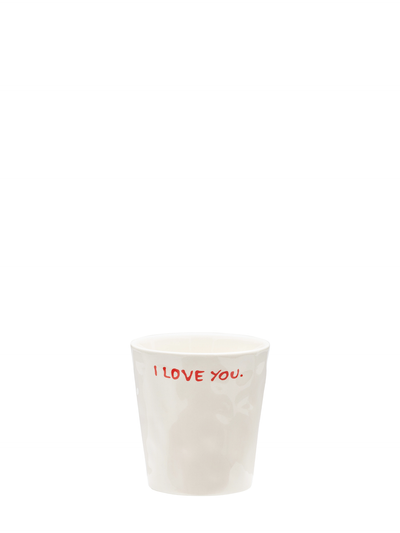 I love you espresso cup