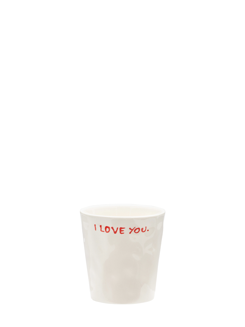 I love you espresso cup