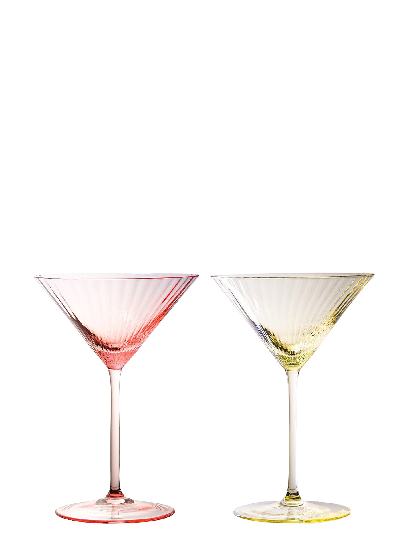 Lyon Martini glass, rosa