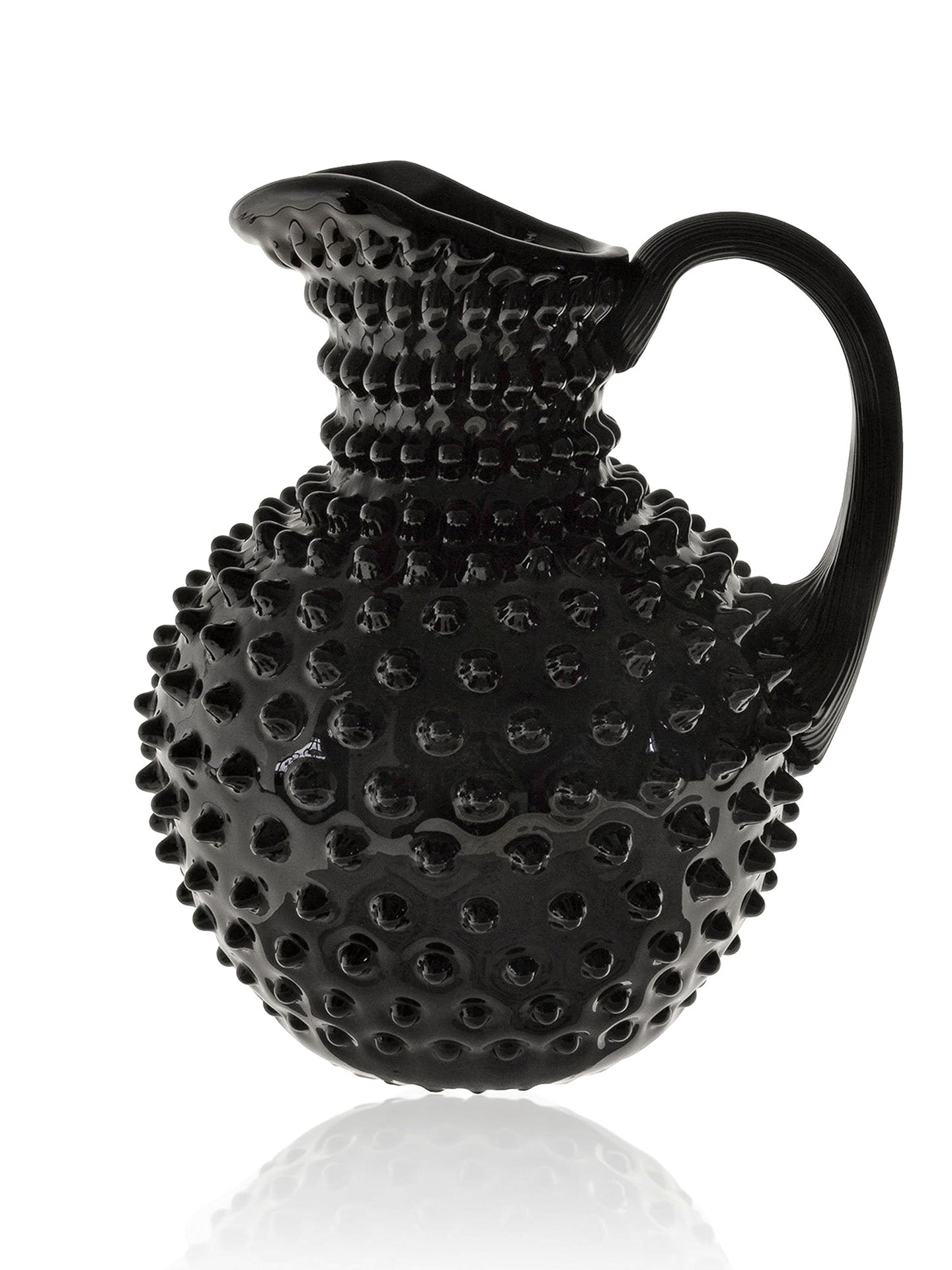 Paris Hobnail Jug 2L, Black