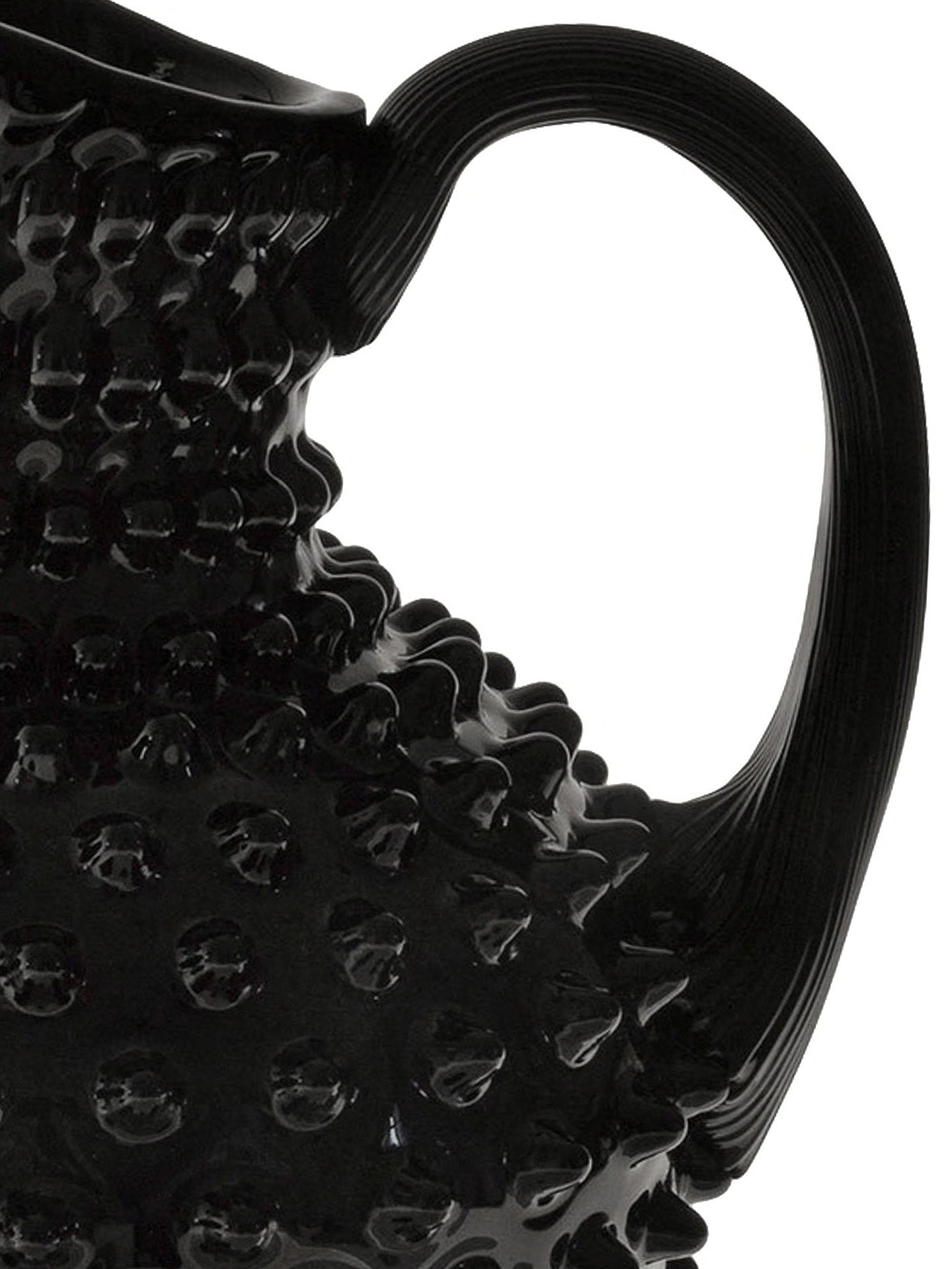 Paris Hobnail Jug 2L, Black