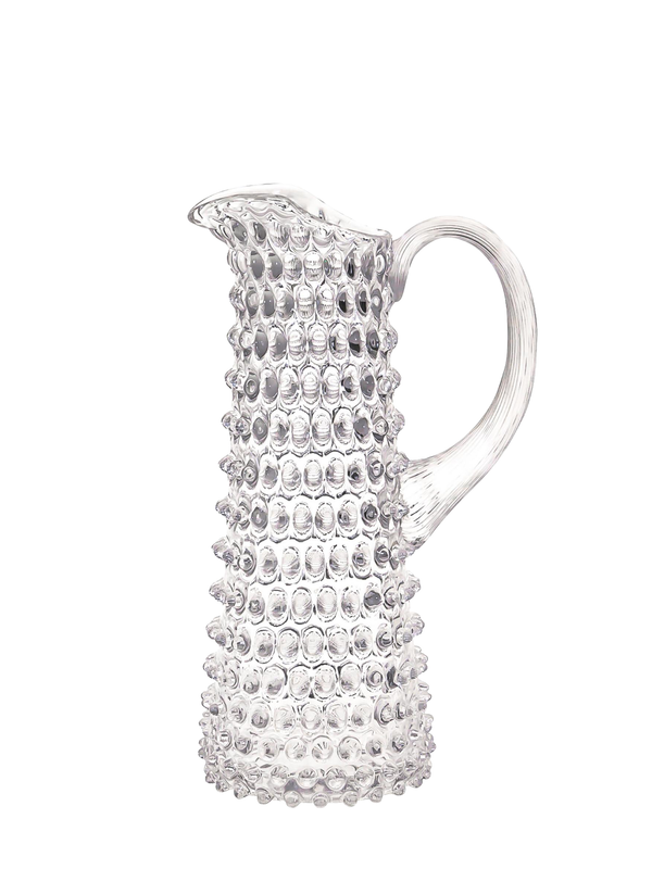 Eiffel Hobnail Jug 1L, Crystal clear