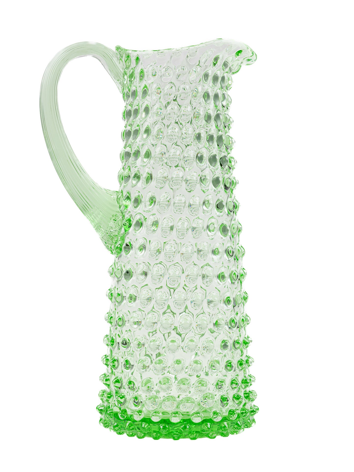 Eiffel Hobnail Jug 1L, light green