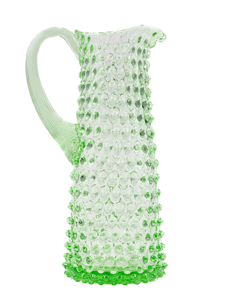 Eiffel Hobnail Jug (1 L), light green