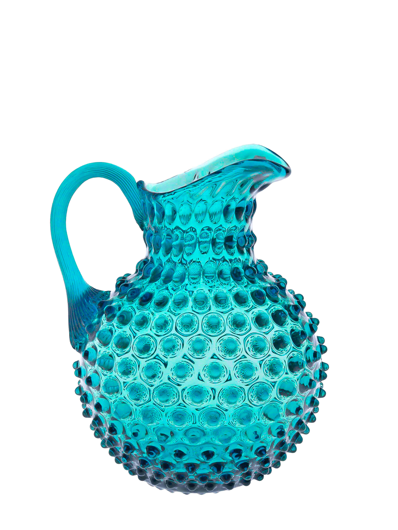 Paris Hobnail Jug 2L, Aquamarine