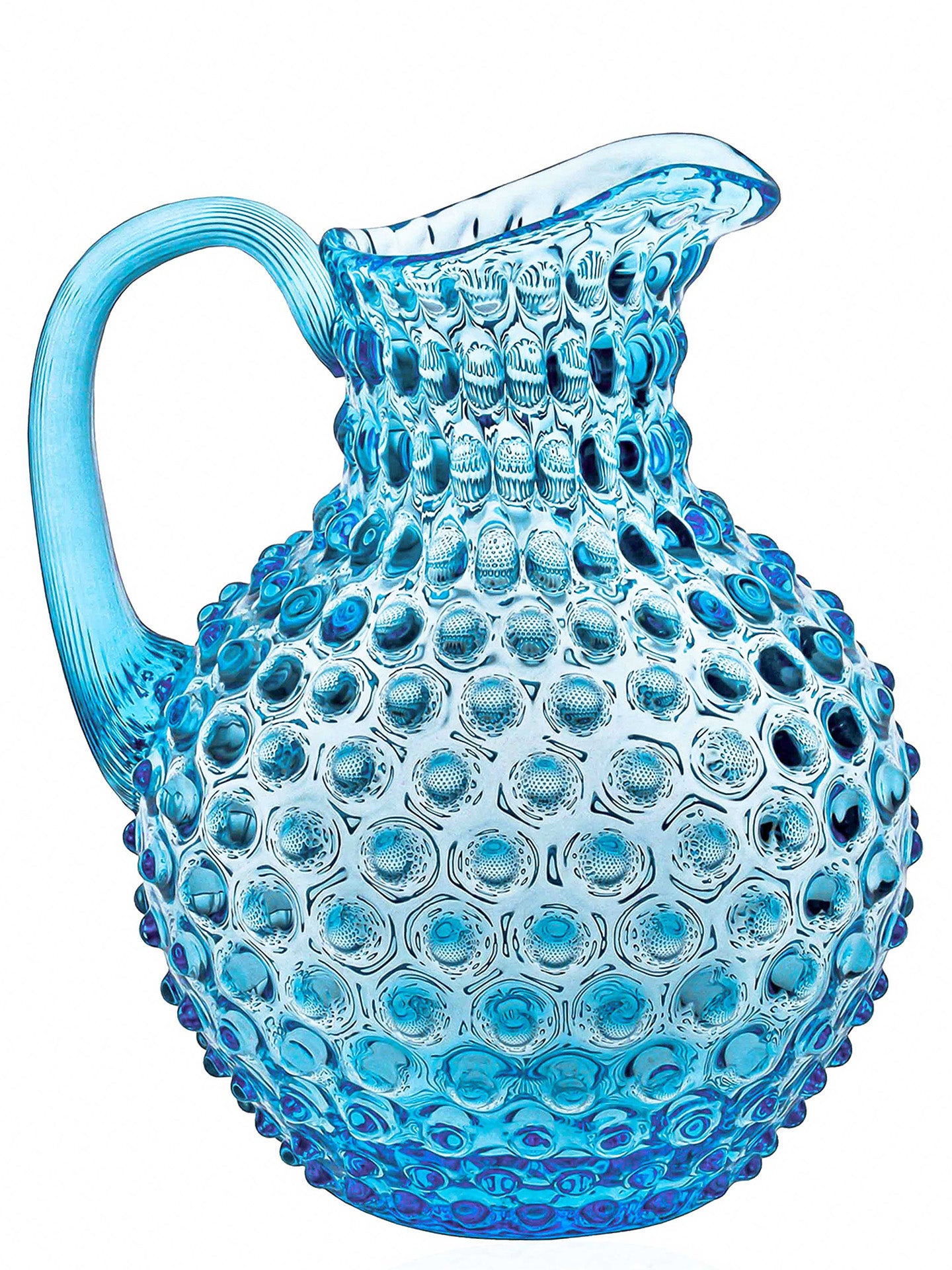 Paris Hobnail jug 2 L, Azure blue