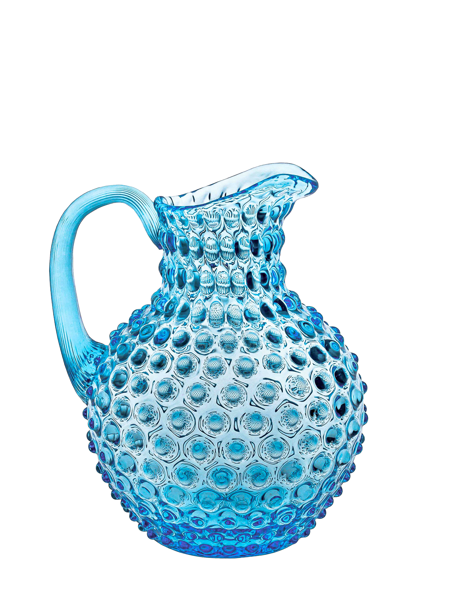 Paris Hobnail jug 2 L, Azure blue