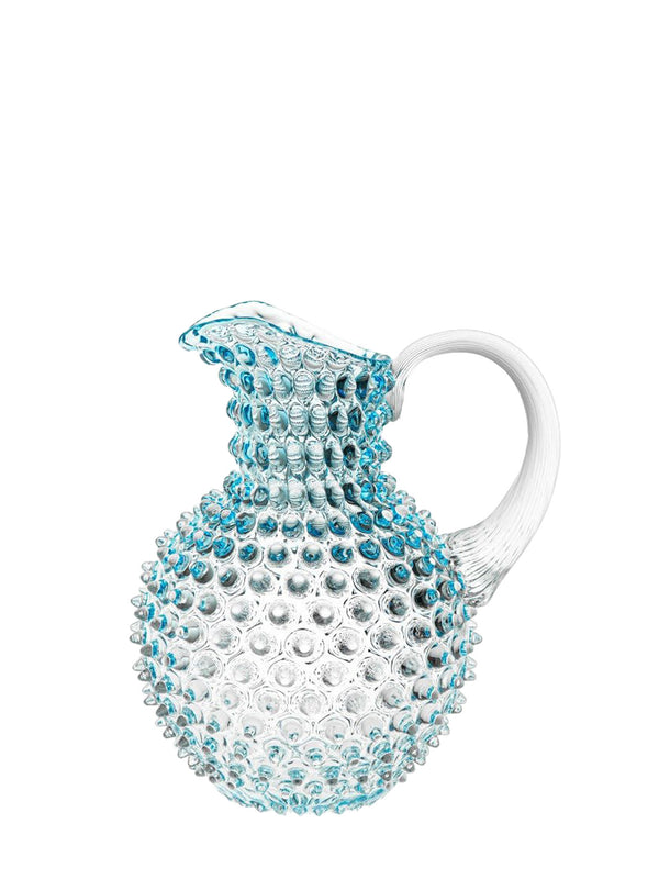 Hobnail jug 2L, Underlay azure blue