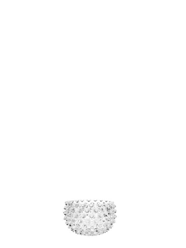 Hobnail glass bowl, crystal clear (11,5 cm)