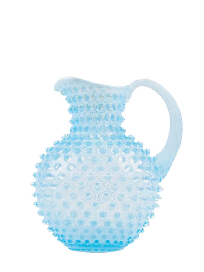 Opaline Paris hobnail jug (2 L), Pastel Blue