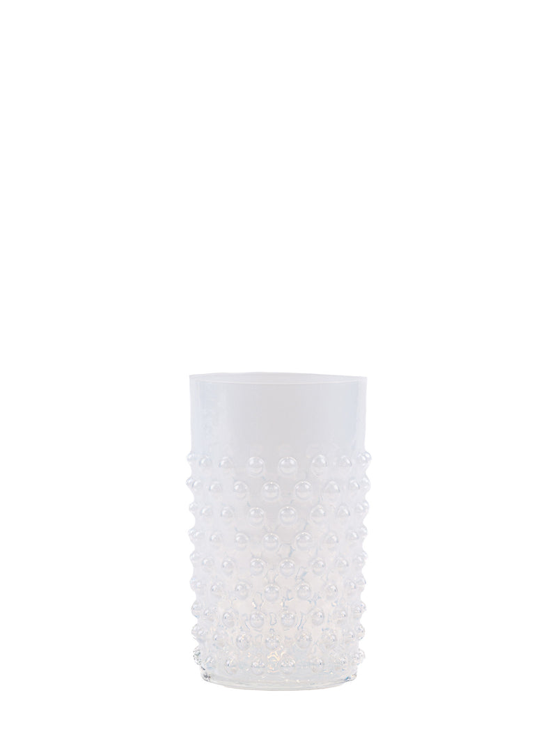 Opaline Hobnail Glass, Creamy White