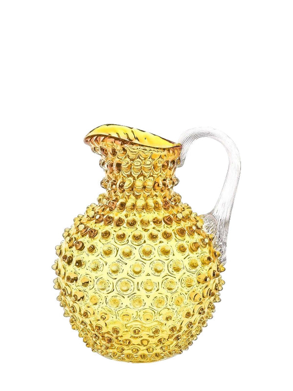 Hobnail jug 2L, Underlay Amber
