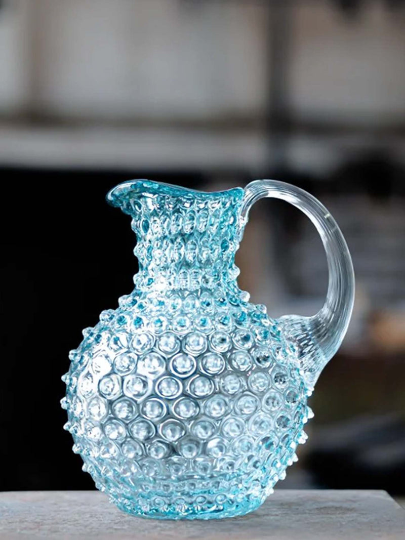 Hobnail jug 2L, Underlay aquamarine