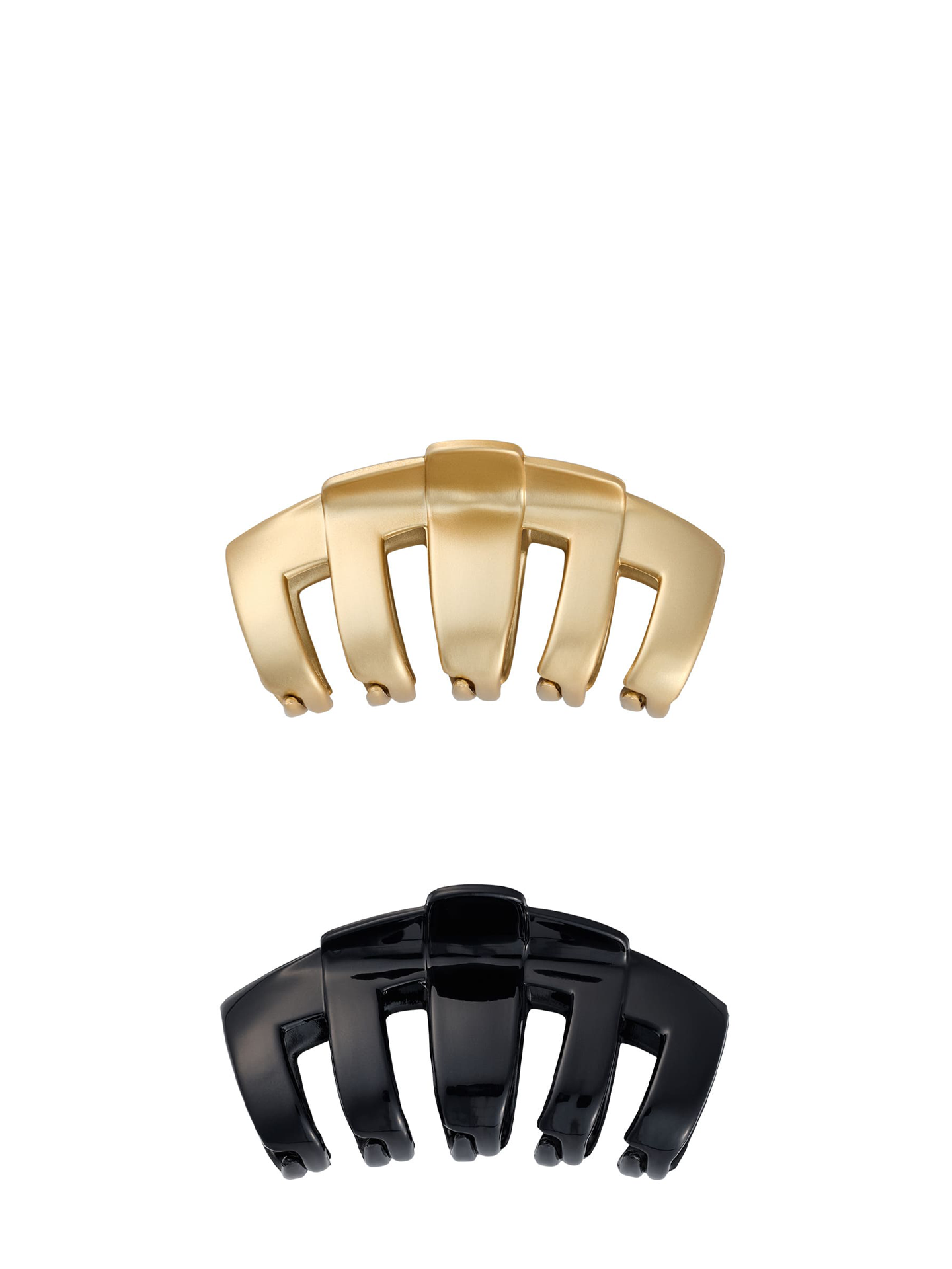 Saga hair claw, black or gold