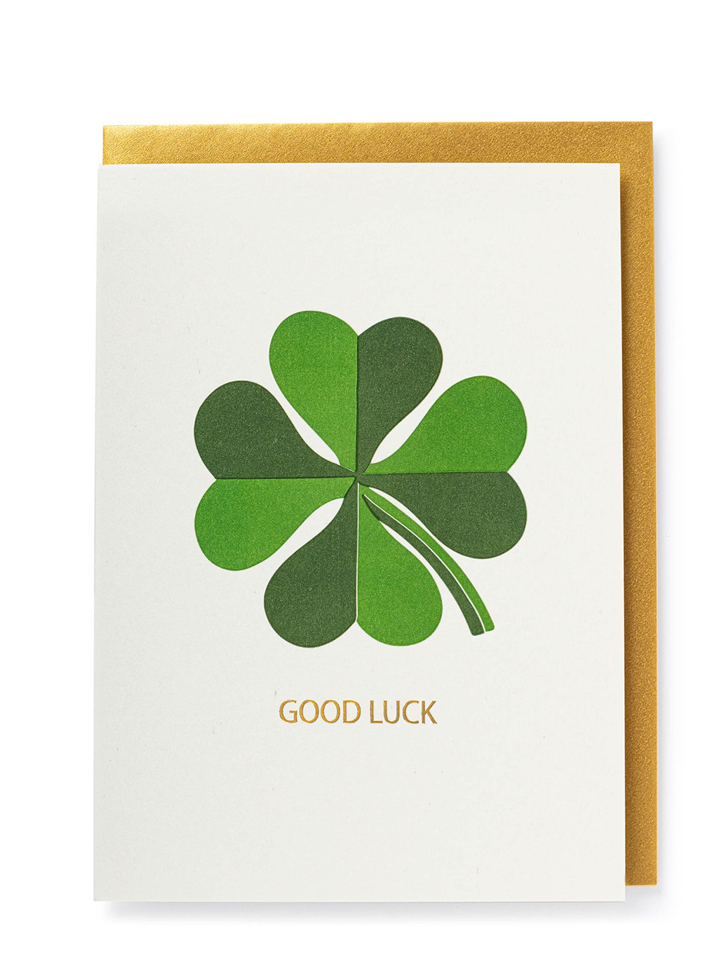 Clover good luck card