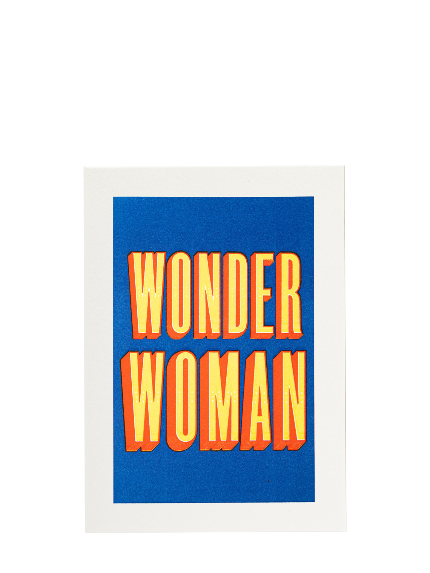 Wonder Woman love & friendship card