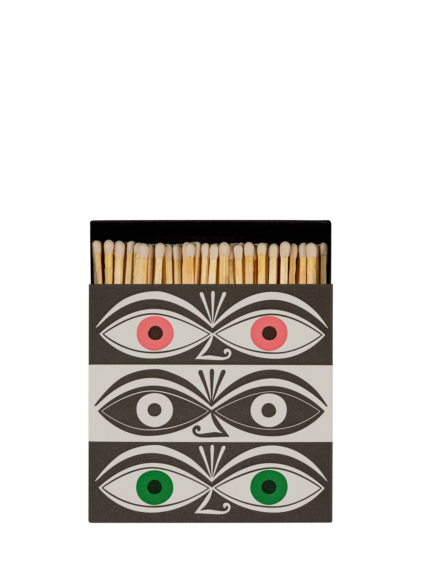 Triple eyes matchbox