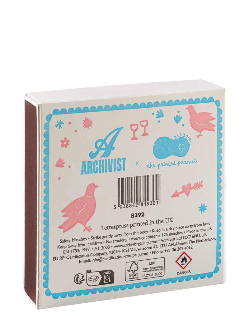Dove love perfect Match(es) by The Printed Peanut