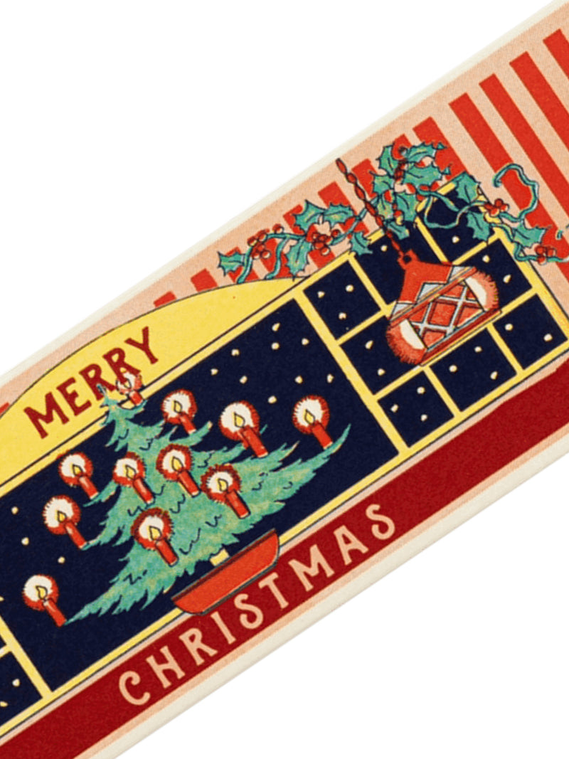 Christmas window extra long matches